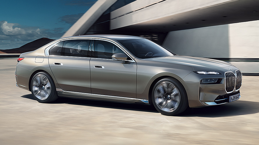 BMW i7 G70 BMW i sērija, BMW i7, G70, pirmā paaudze