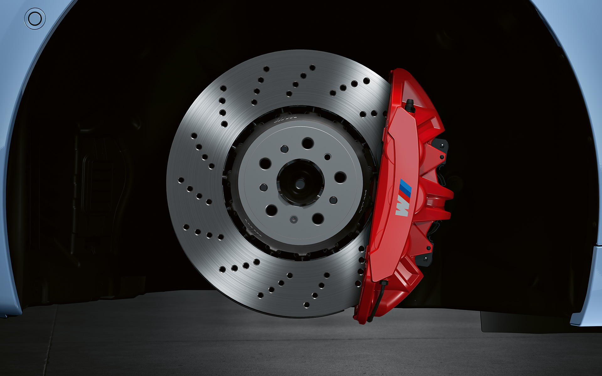 BMW M2, G87, M sakausējuma bremzes, mirdzoša Red krāsa M sakausējuma bremzes, mirdzoša Red krāsa, BMW M2, G87