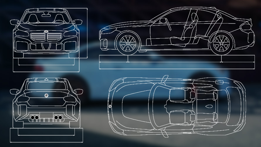 BMW M2 automobiļi, G87, G42, virsbūves motīvs Virsbūves motīvs, BMW M2 automobiļi, G87, G42