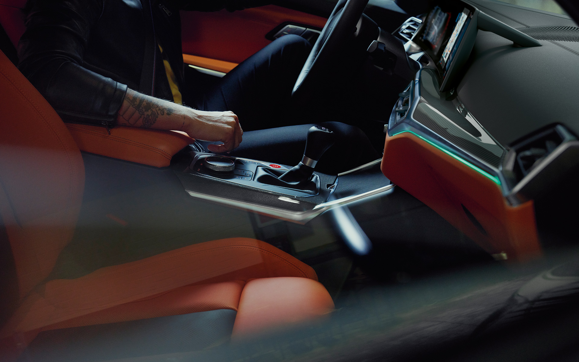 BMW M3 Sedan, G80, 2020, kokpits, salons