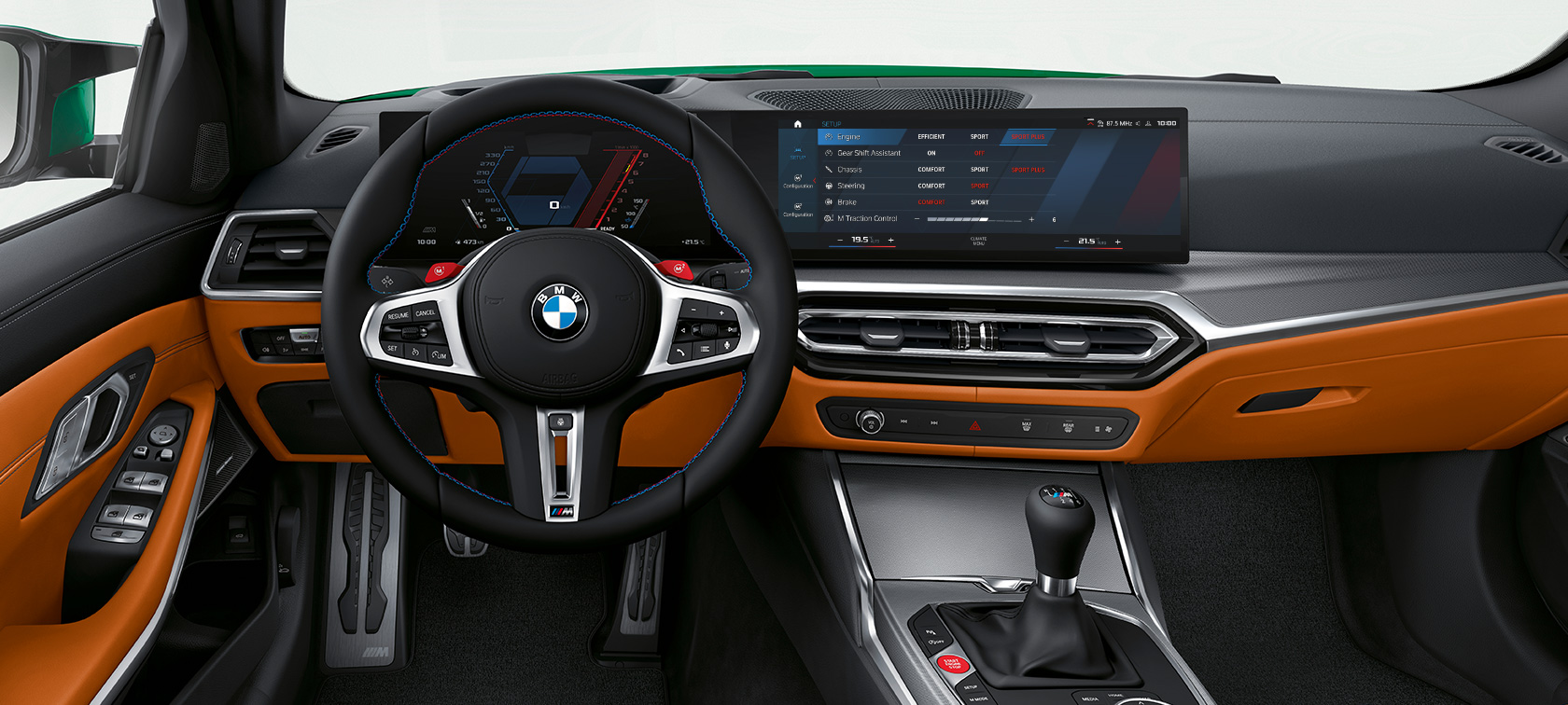 BMW M3, CS, G80, kokpits BMW M3 CS, G80, kokpits, salons