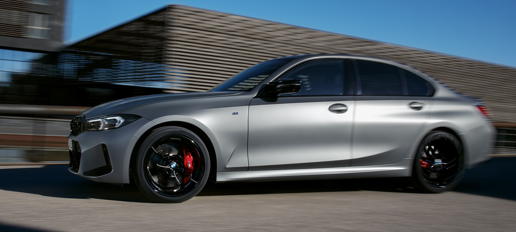 Sānskats, BMW M340i xDrive Sedan, G20 BMW M340i xDrive Sedan, G20, BMW Individual Frozen Pure Grey krāsa, sānskats, braucienā uz ielas