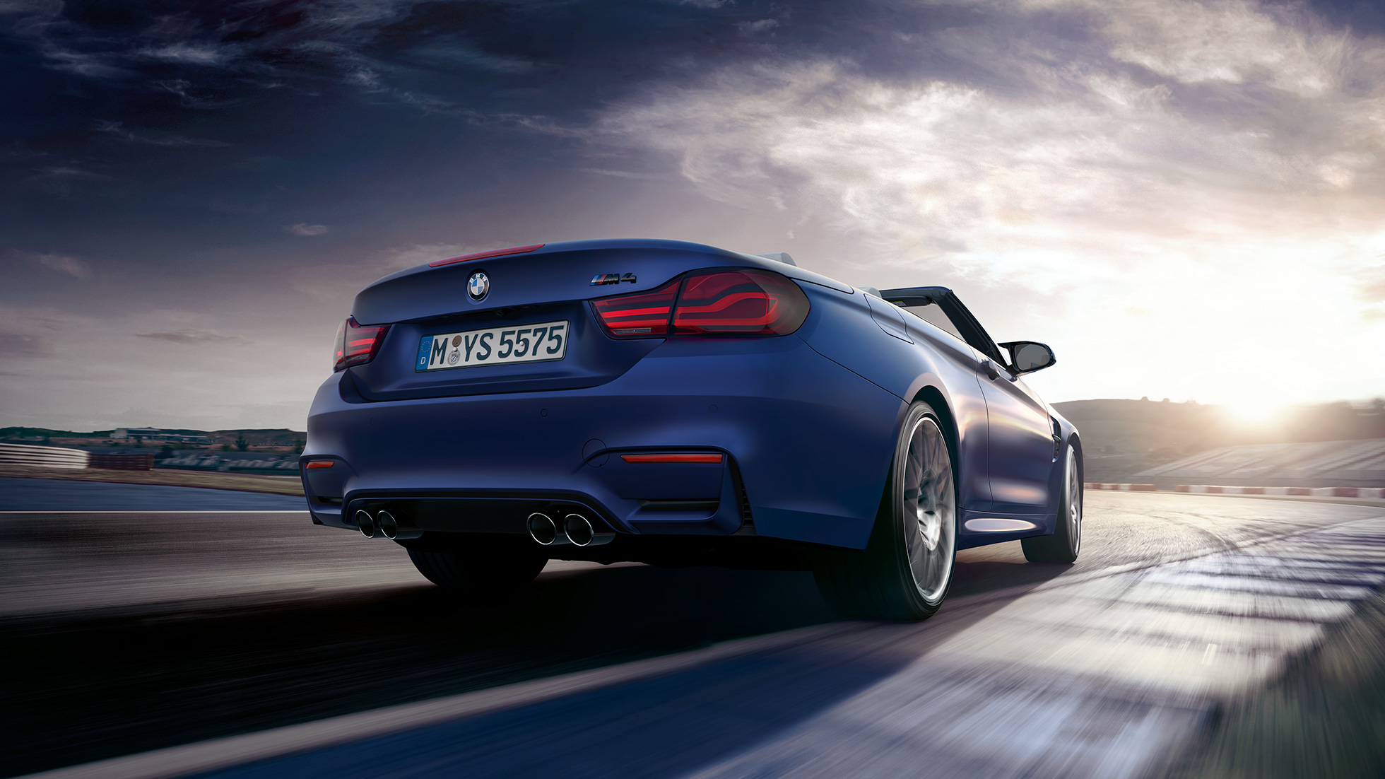 BMW M4 Cabrio, aizmugures skats BMW M4 Cabrio, dizains, aizmugures skats