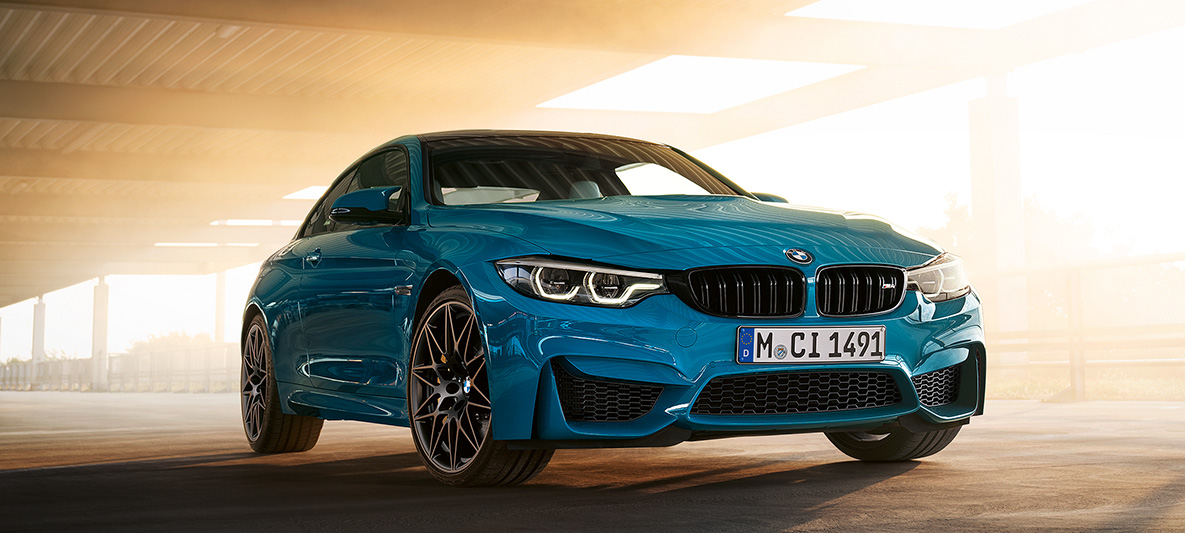 BMW M4 Coupé, M Heritage laidiena Laguna Seca Blue krāsa BMW M4 Coupé, M Heritage laidiens, speciālais laidiens, Laguna Seca Blue krāsa