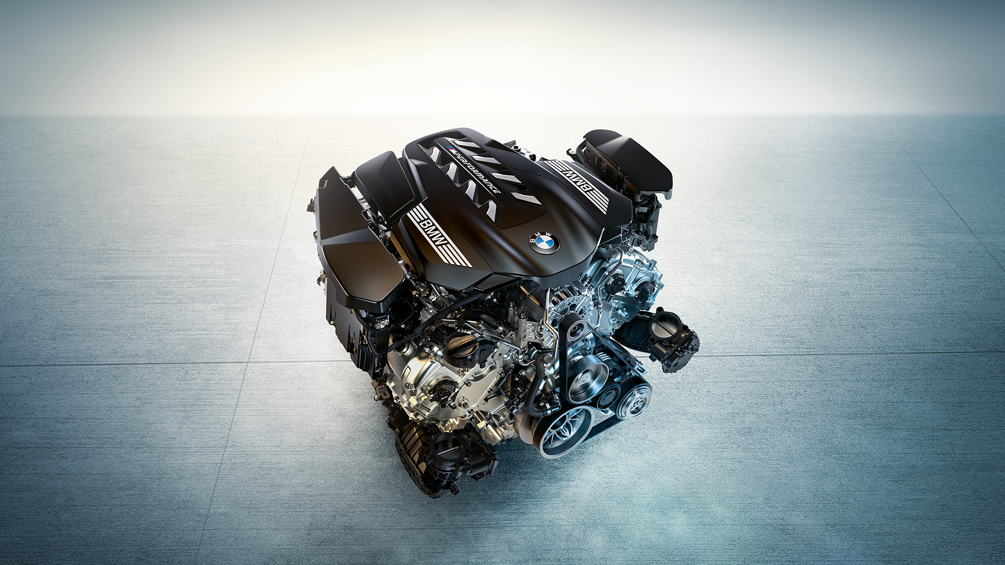 BMW M TwinPower Turbo astoņcilindru benzīna dzinējs, BMW M550i xDrive Sedan, G30, LCI, atjaunināts, 2020 BMW M TwinPower Turbo astoņcilindru benzīna dzinējs, BMW M550i xDrive Sedan, G30, LCI, atjaunināts, 2020