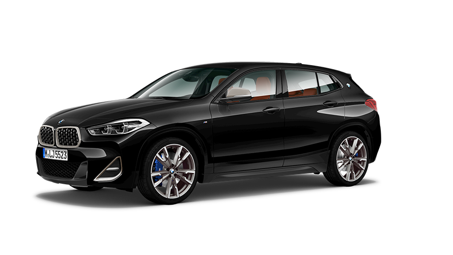 BMW X sērija, BMW X2 M automobilis, F39, MP, trīs ceturtdaļu sānskats BMW X sērija, BMW X2 M automobilis, F39, MP, trīs ceturtdaļu sānskats