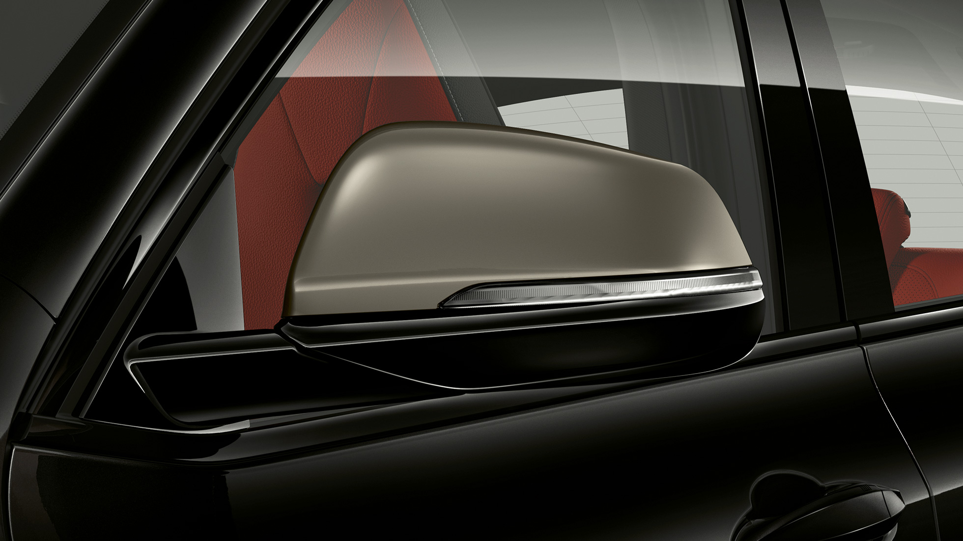 Atpakaļskata spoguļu korpusi, BMW X2 M35i Atpakaļskata spoguļu korpusi Cerium Grey krāsā, BMW X2 M35i, metāliska Sapphire Black krāsa, F39, virsbūve