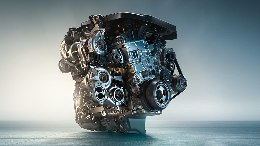 M TwinPower Turbo dīzeļdzinējs BMW X5 M50d M TwinPower Turbo vienrindas sešcilindru dīzeļdzinējs, BMW X5 M50d G05