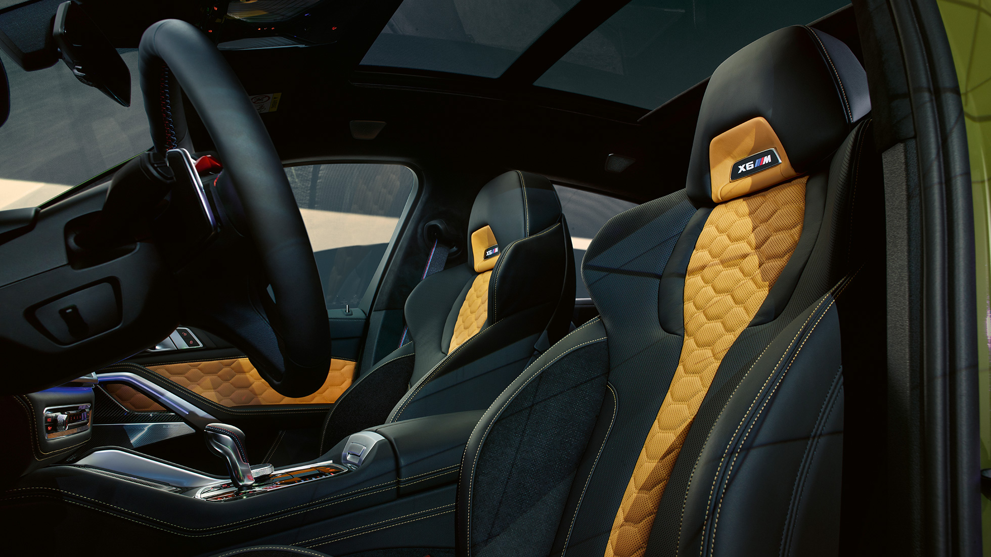 M daudzfunkcionālie sēdekļi, BMW X6 M Competition M daudzfunkcionālie sēdekļi, BMW X6 M Competition F96, salons
