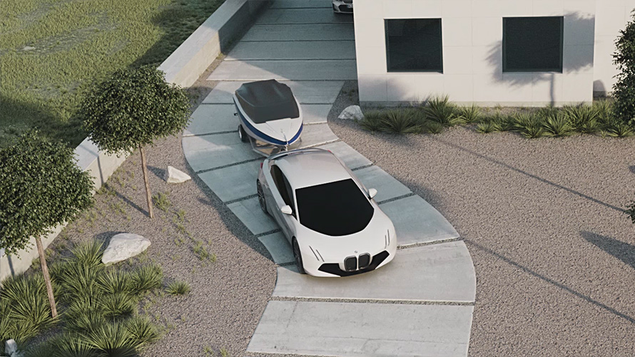BMW X6 M Competition, F96, piekabes palīgs BMW X6 M Competition, F96, 2023, piekabes palīgs