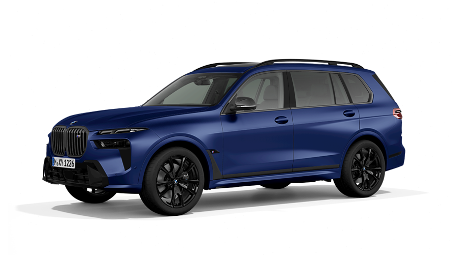 BMW X sērija, BMW X7 M automobilis, G07, MP, trīs ceturtdaļu sānskats BMW X sērija, BMW X7 M automobilis, G07, MP, trīs ceturtdaļu sānskats