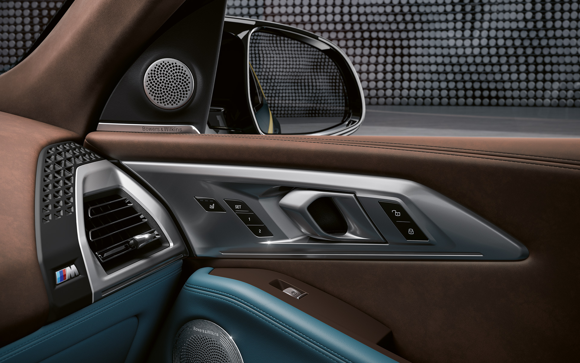 BMW XM, G09, Bowers & Wilkins Diamond Surround Sound sistēma BMW XM, G09, Bowers & Wilkins Diamond Surround Sound sistēma