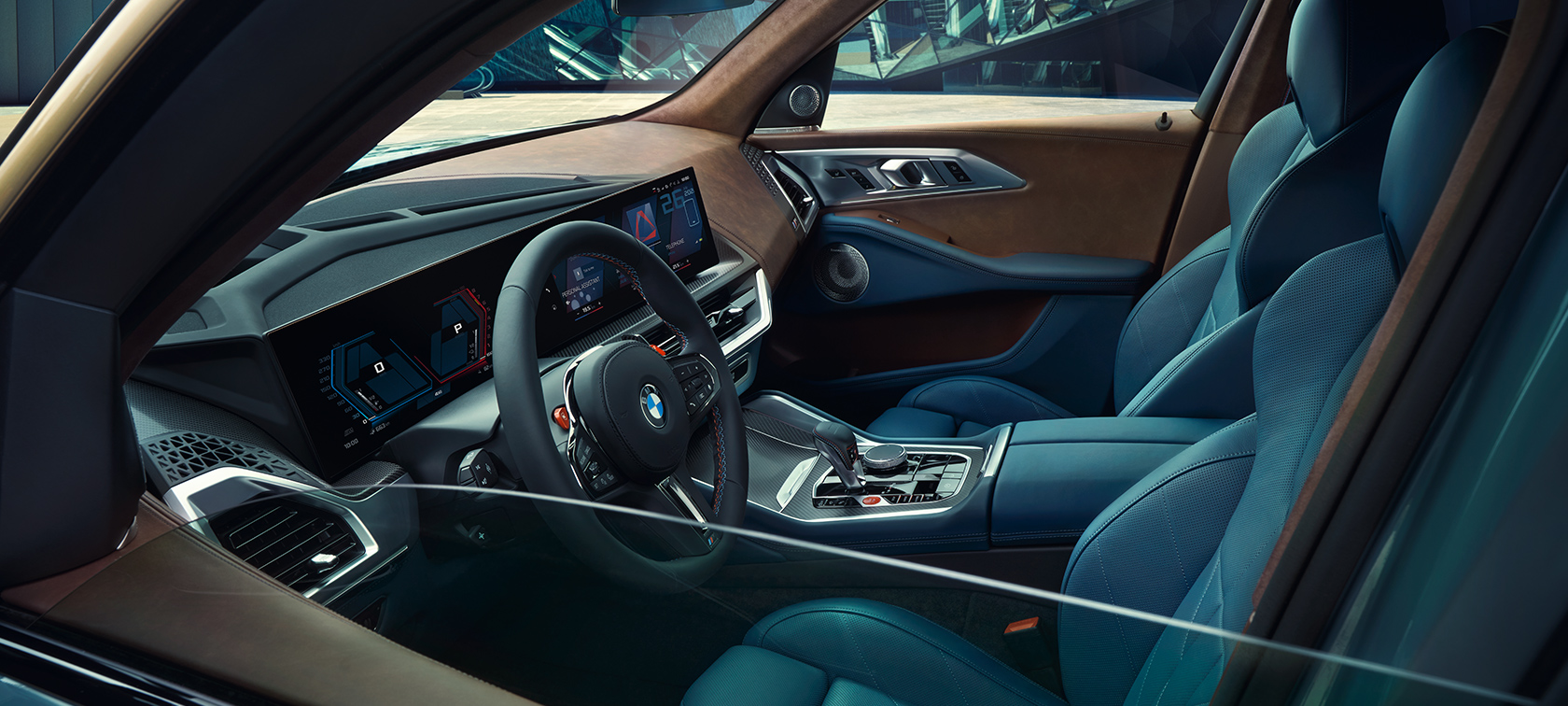 BMW XM, G09, kokpits un tehnoloģijas BMW XM, G09, kokpits un tehnoloģijas
