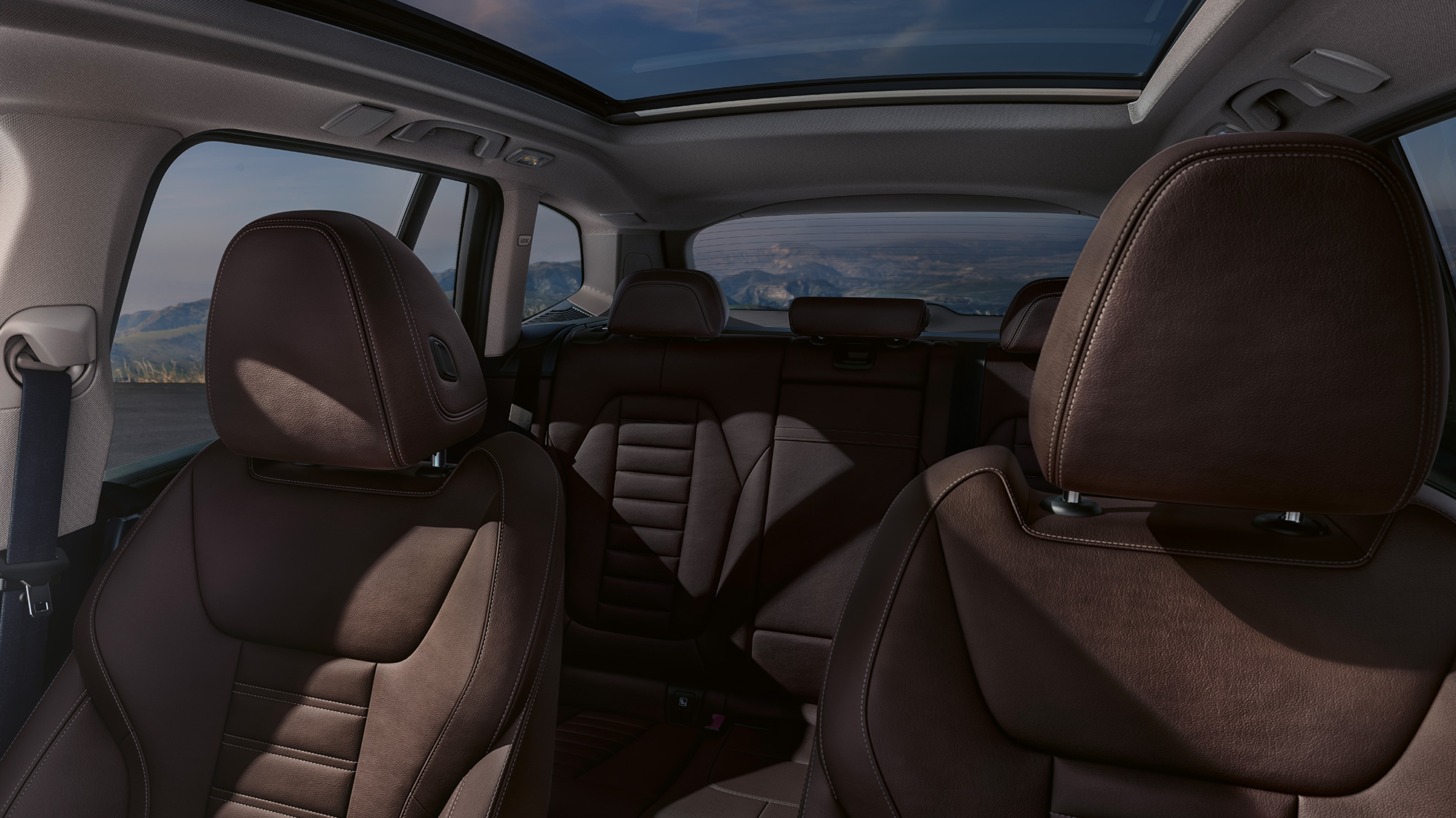 Sporta sēdekļi ar Vernasca ādu Mocha krāsā, BMW iX3, G08 Sporta sēdekļi ar Vernasca ādu Mocha krāsā, BMW iX3, G08, 2020, salons