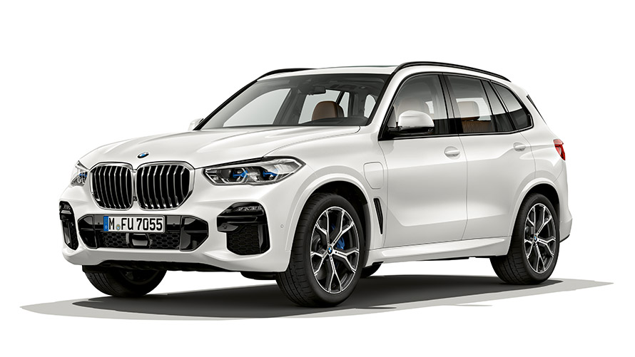 BMW X sērija, BMW X5 hibrīdauto, G05, trīs ceturtdaļu sānskats BMW X sērija, BMW X5 hibrīdauto, G05, trīs ceturtdaļu sānskats