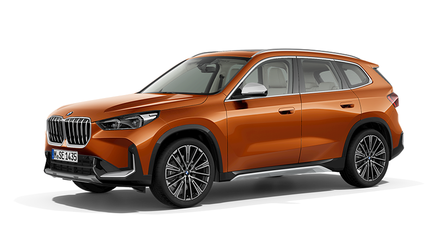 BMW X sērija, BMW X1, U11, trīs ceturtdaļu sānskats BMW X sērija, BMW X1, U11, trīs ceturtdaļu sānskats