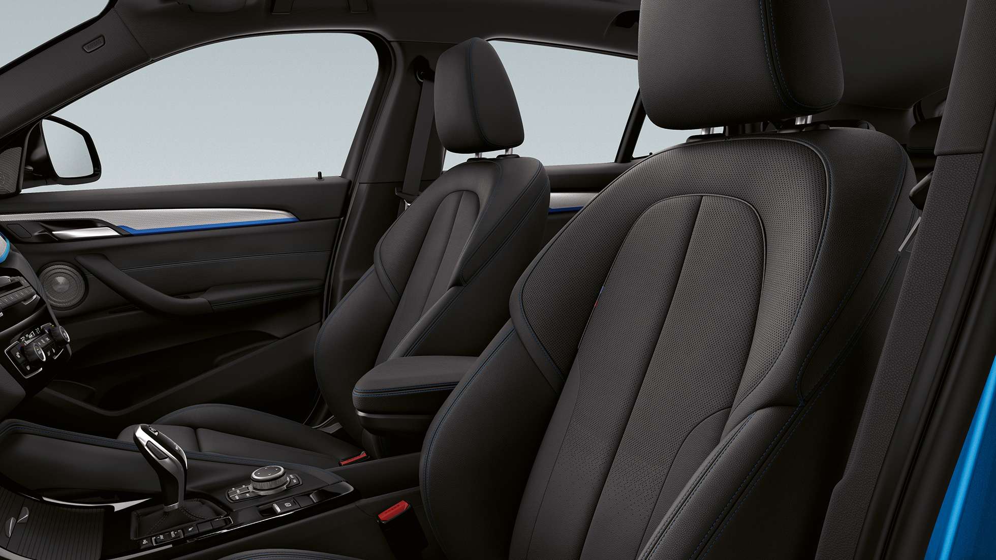 Ādas dizains, BMW X2 sDrive20i, M Sport modelis BMW X2 sDrive20i, M Sport modelis, 2018, F39, ādas dizains, salons