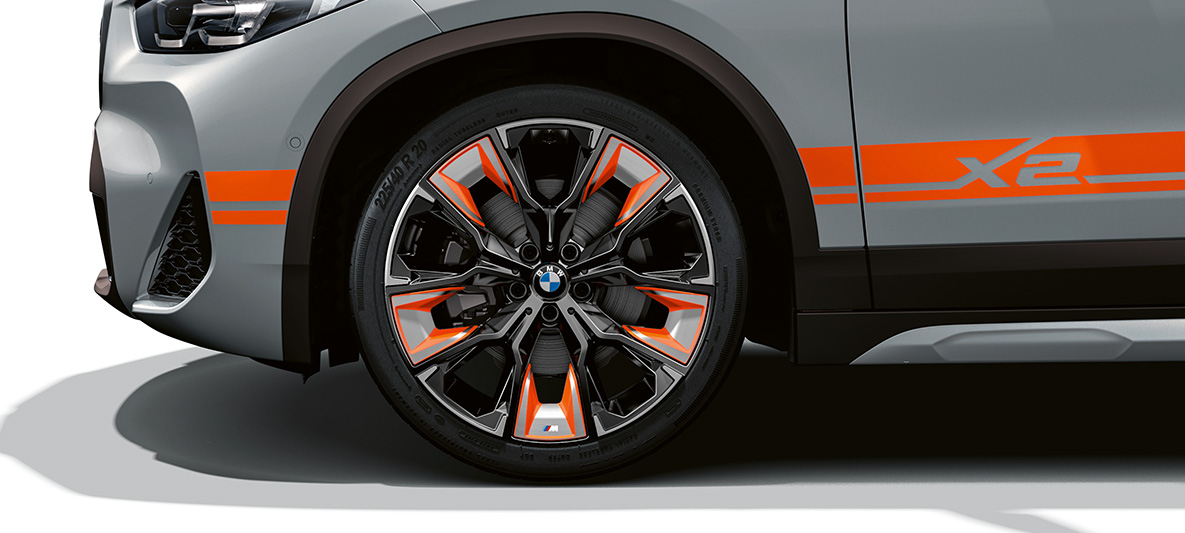 Vieglmetāla diski, BMW X2, 2020, F39 BMW X2, 2020, F39, Brooklyn Grey krāsa, vieglmetāla diski