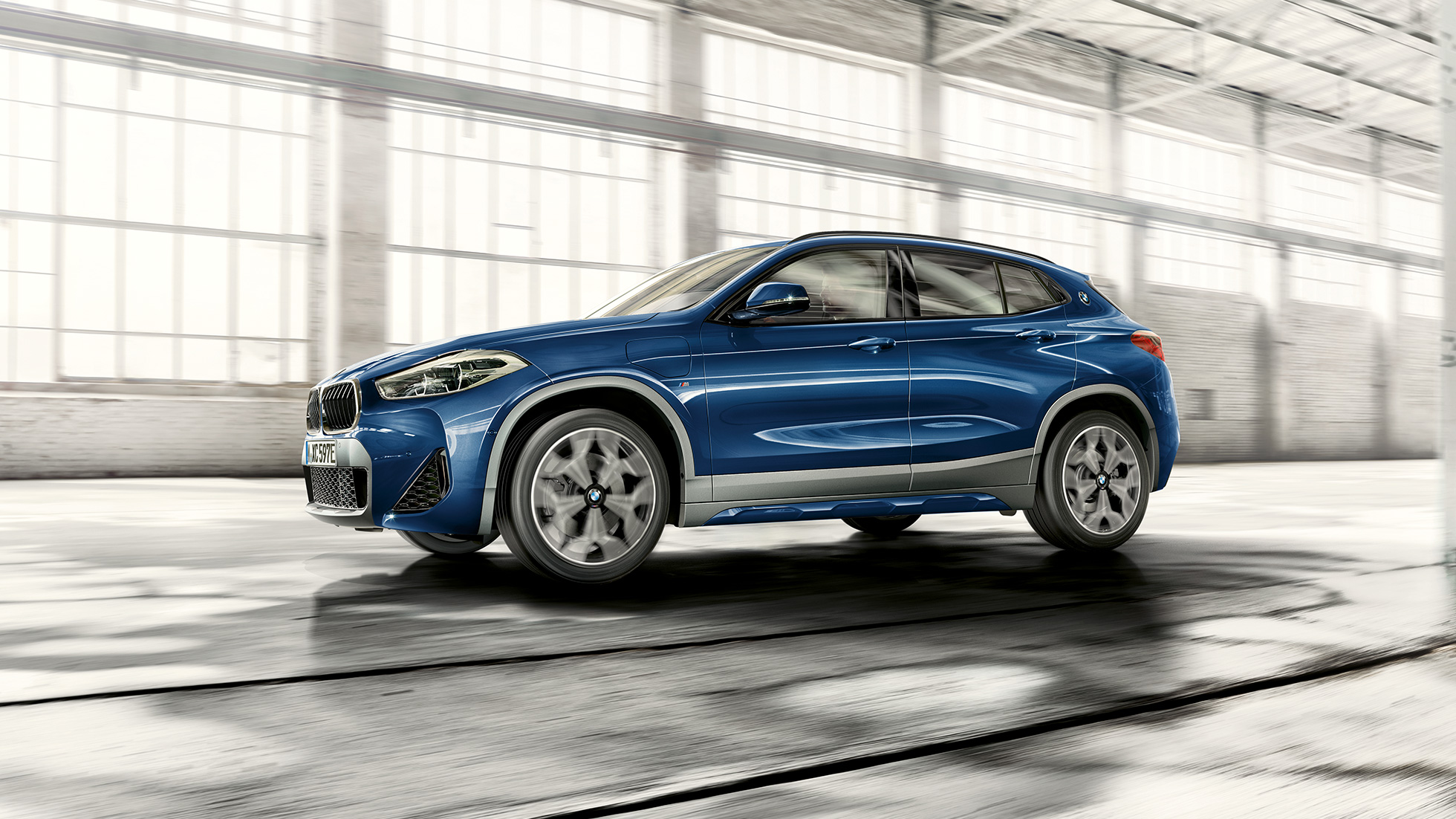 Skats no priekšpuses BMW X2 xDrive25e hibrīdauto F39 BMW X2 xDrive25e hibrīdauto 2020 F39, skats no priekšpuses