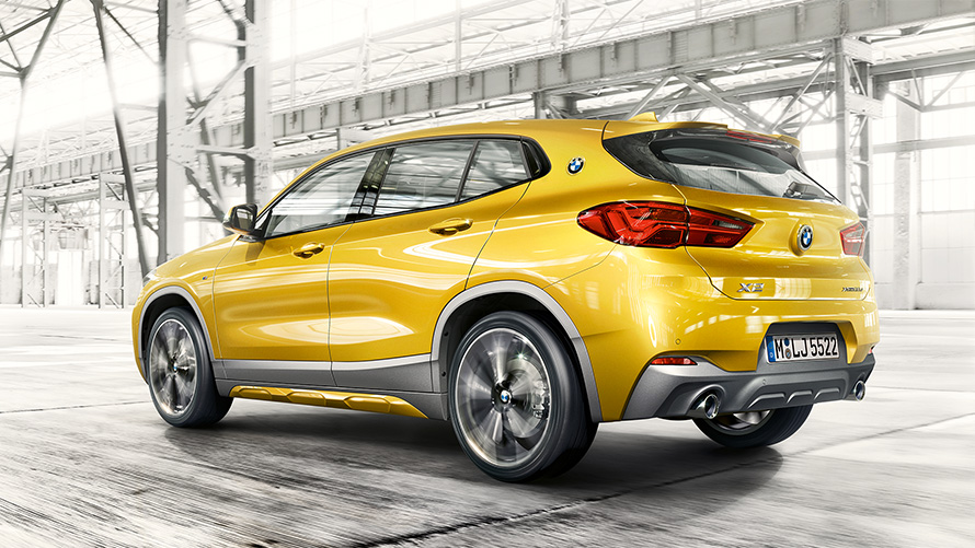 BMW X2 F39, 2020, Brooklyn Grey krāsa, sānskats