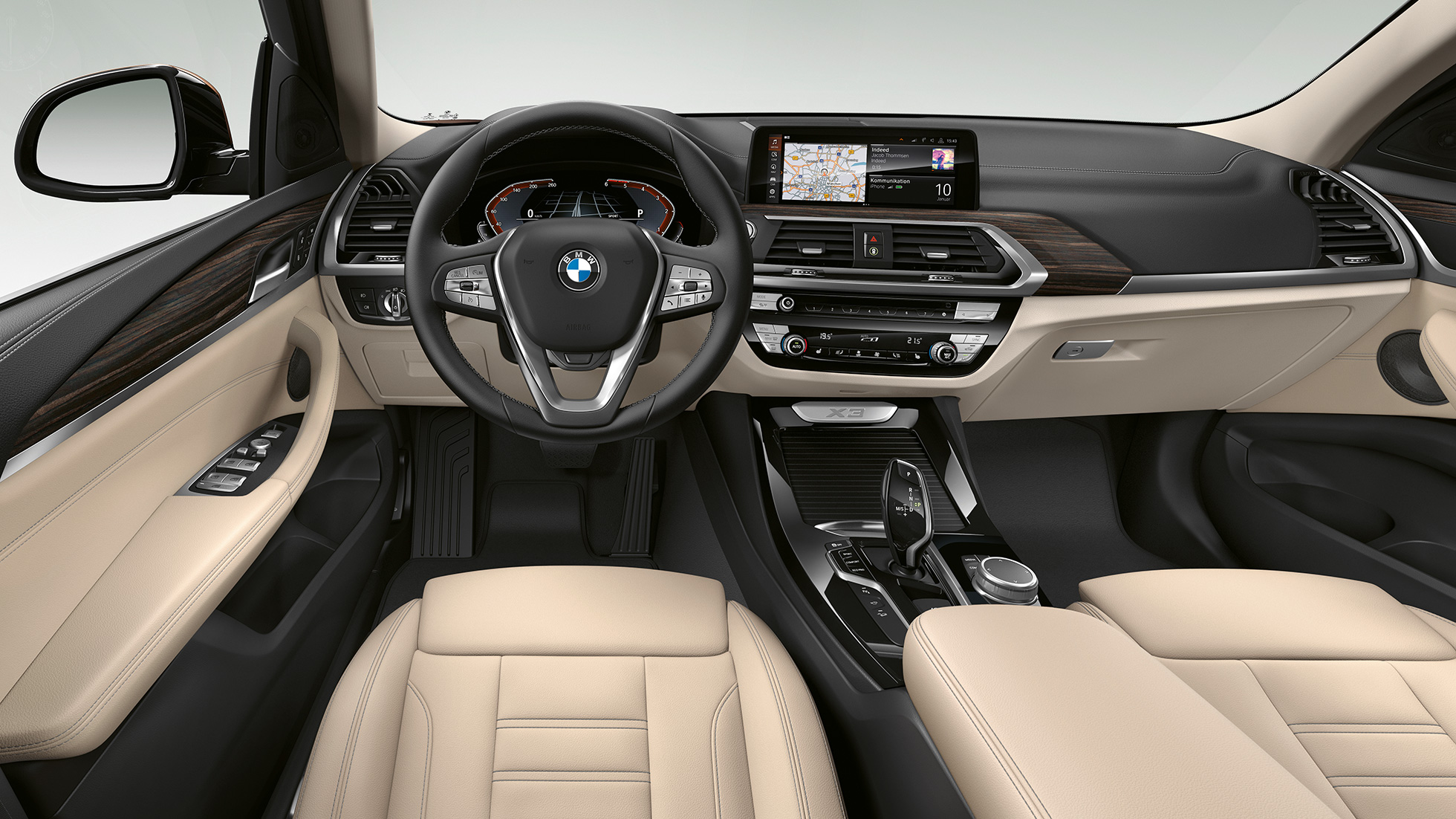 BMW X3 M40i, modelis Luxury Line, salons BMW X3 M40i, modelis Luxury Line, salons