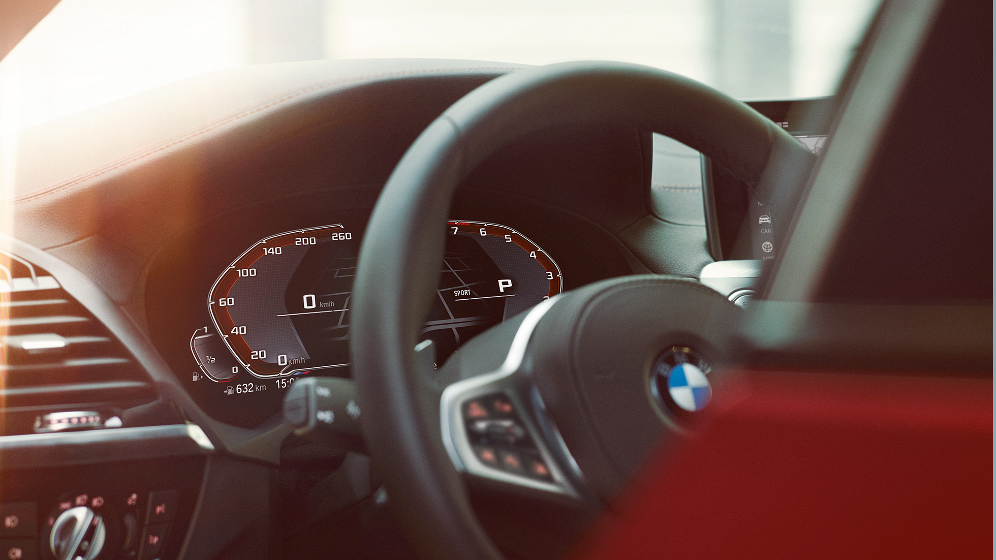 Kokpits, BMW X4 BMW X4 G02 2018, tuvplāns, kokpits