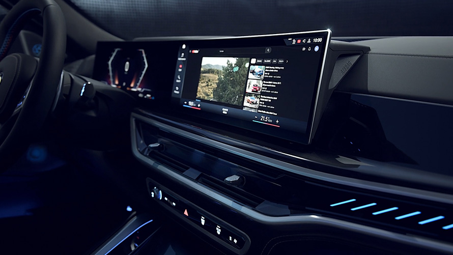 Video, pilnībā integrēta video straumēšana, BMW X5, G05, LCI BMW X5, G05, LCI, video, pilnībā integrēta video straumēšana