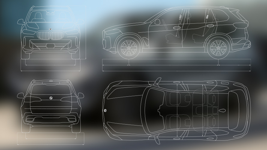 Tehniskie dati, BMW X5 xDrive40i, G05, LCI BMW X5 xDrive40i, G05, LCI, tehniskie dati