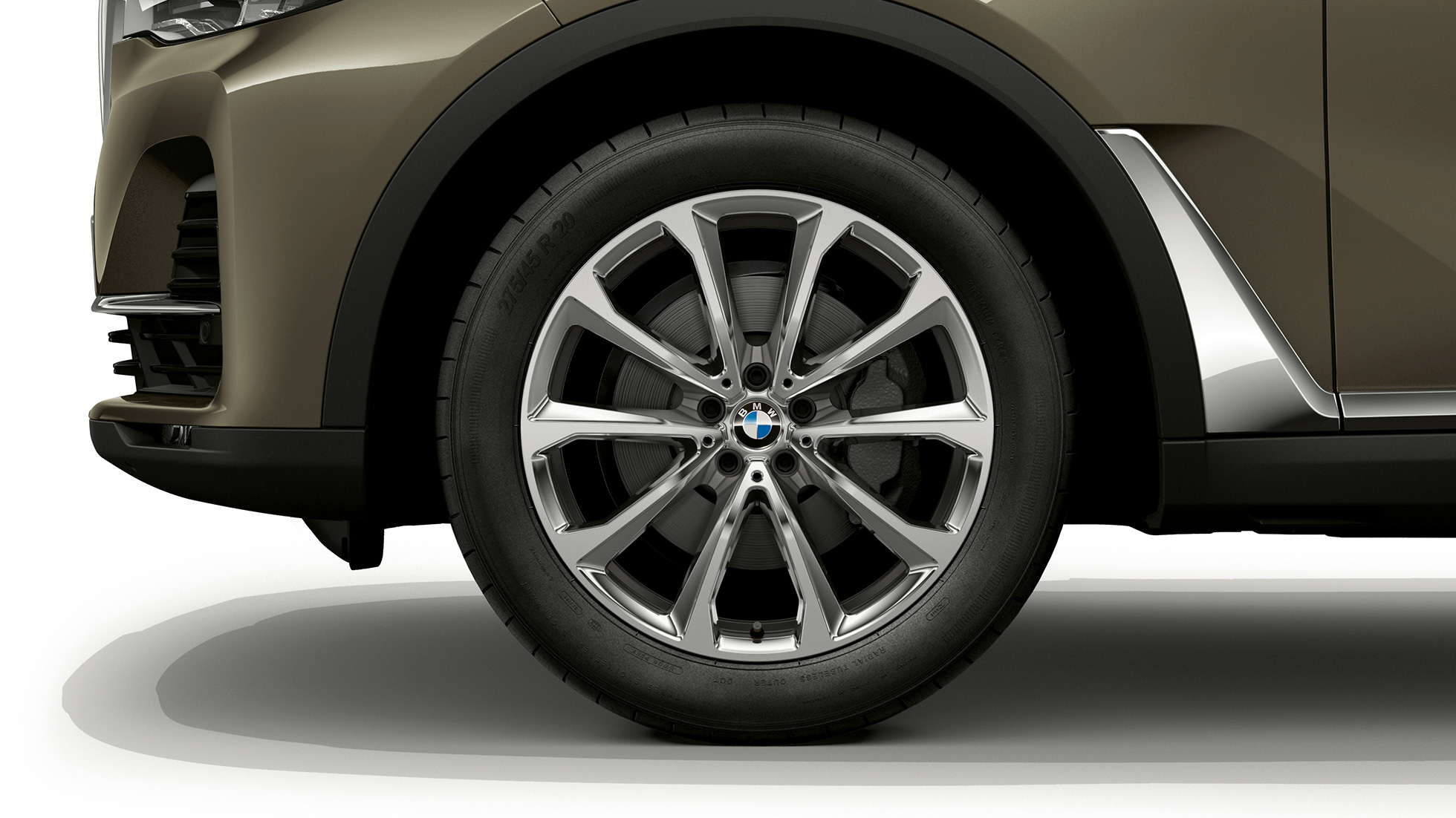 BMW X7, vieglmetāla disks BMW X7 vieglmetāla disku tuvplāns