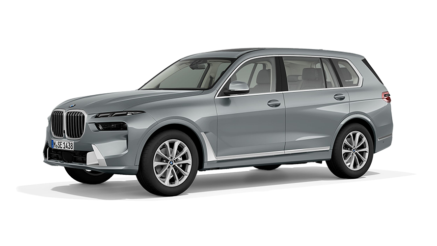 BMW X sērija, BMW X7, G07, trīs ceturtdaļu sānskats BMW X sērija, BMW X7, G07, trīs ceturtdaļu sānskats