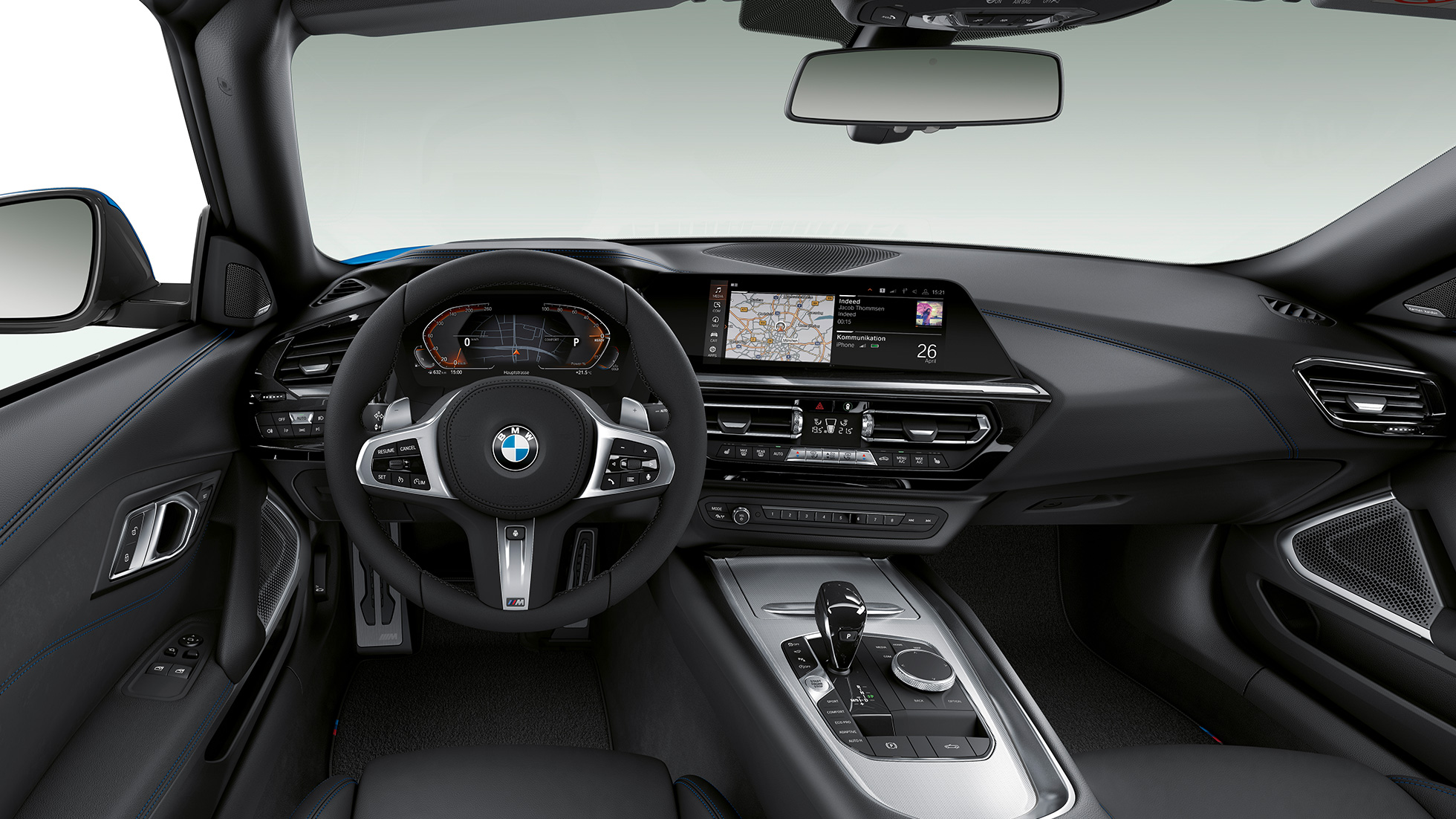 BMW Z4 Roadster M Sport modelis BMW Z4 Roadster M Sport modelis, stūre un vadītāja sēdvieta