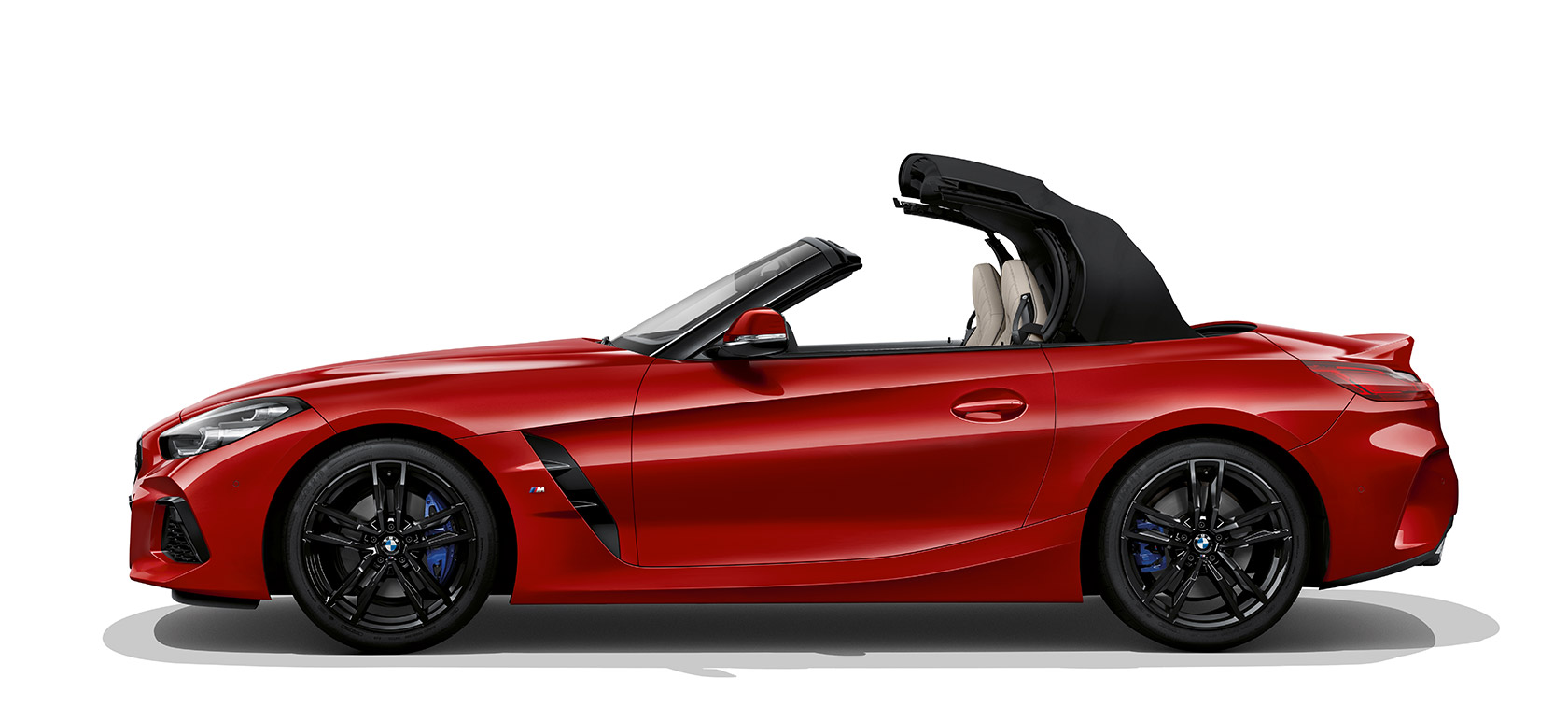 BMW Z4 Roadster sānskats BMW Z4 Roadster sānskats, jumts, kas atveras