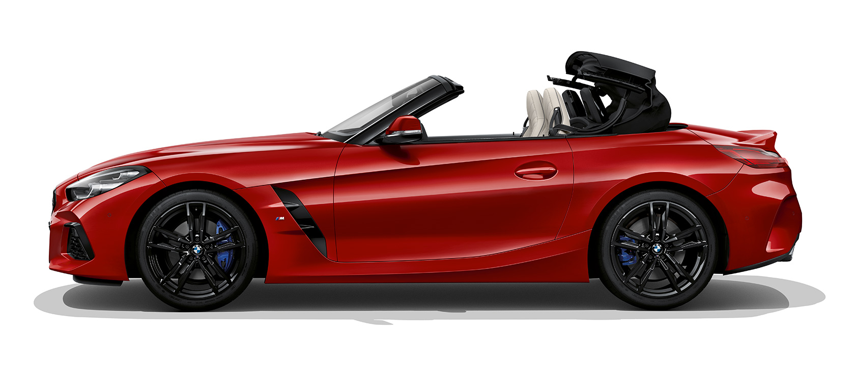 BMW Z4 Roadster (G29) sānskats BMW Z4 Roadster (G29) sānskats, jumts, kas atveras