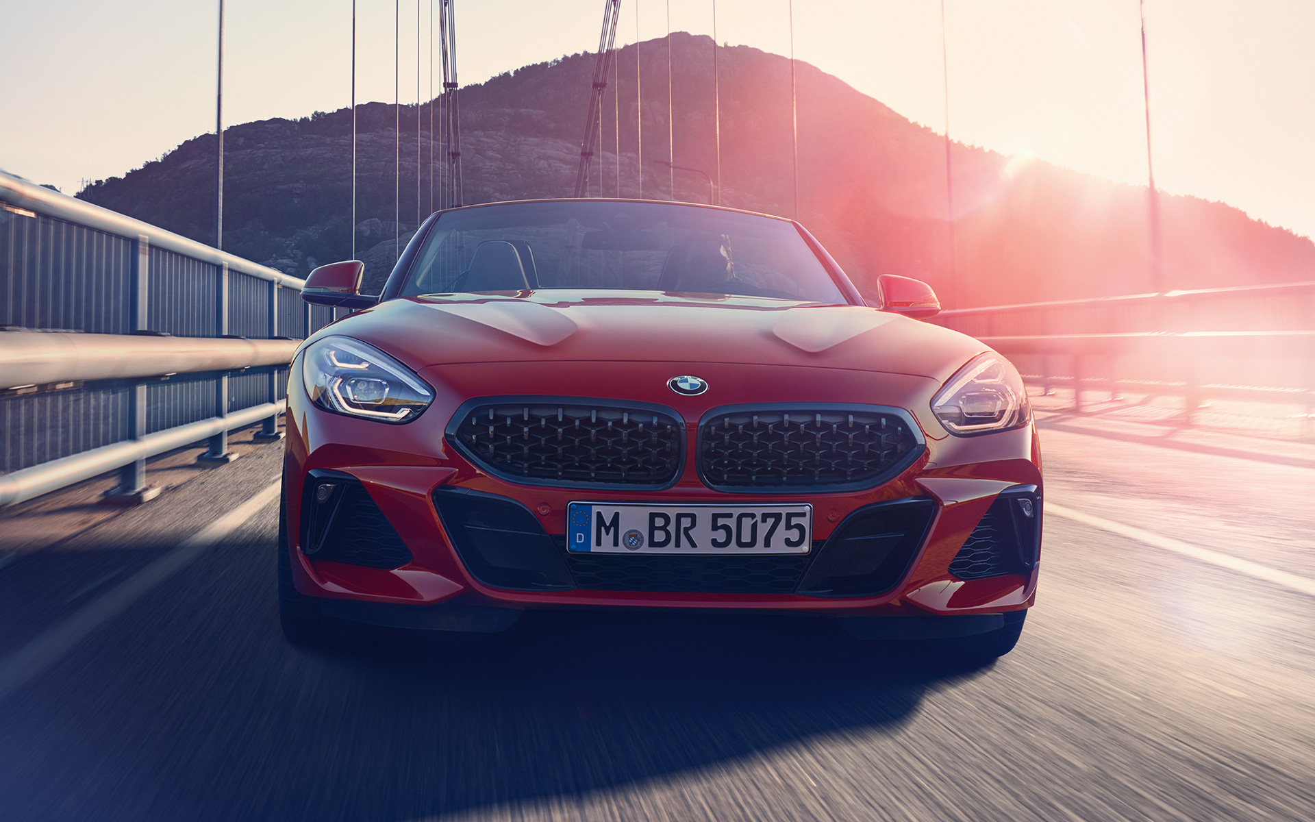 BMW Z4 Roadster (G29), uz tilta BMW Z4 Roadster (G29) pretskats uz tilta