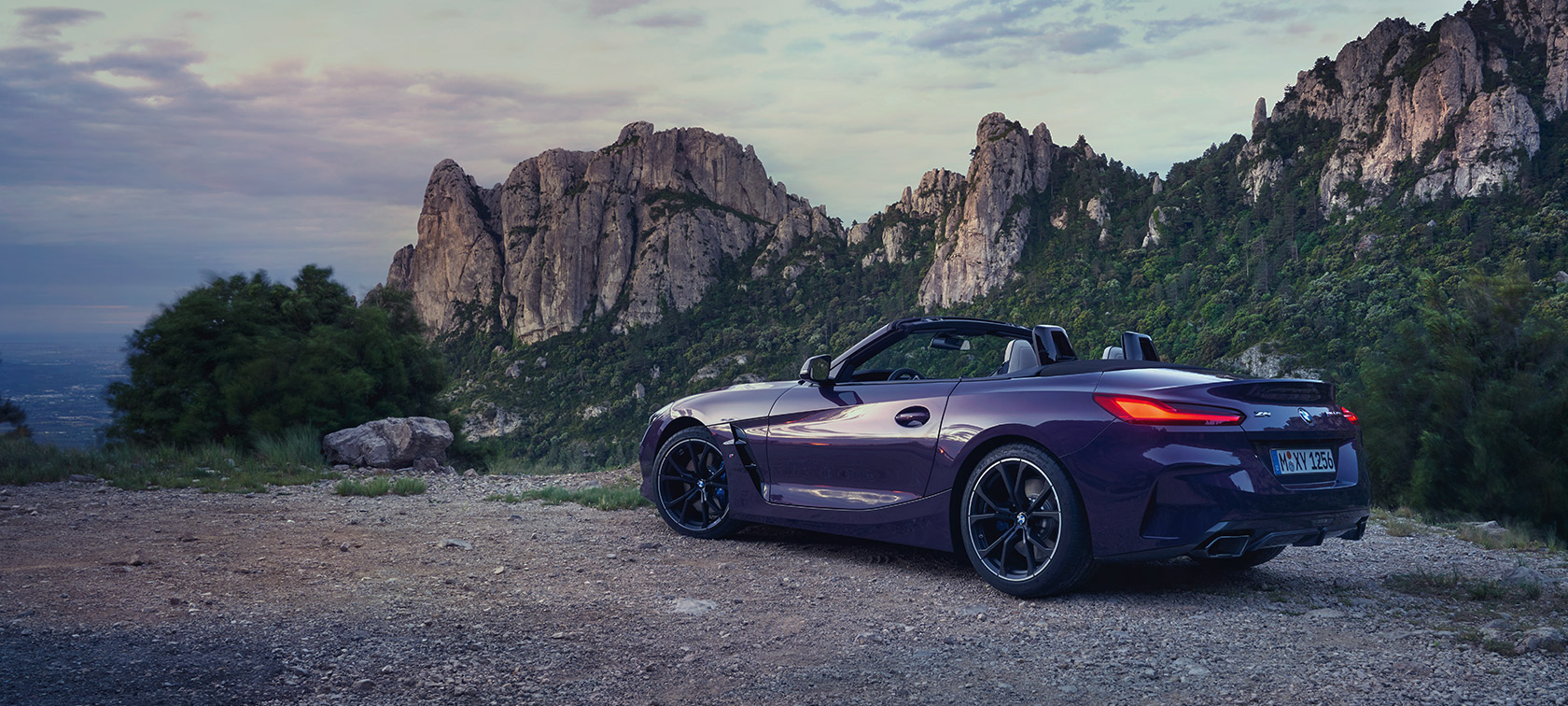 BMW Z4, G29, 2022, Thundernight krāsa
