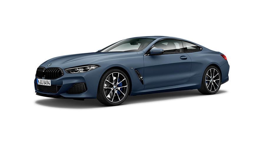 BMW M850i xDrive Coupé, GXX, 2020, trīs ceturtdaļu sānskats BMW M850i xDrive Coupé, GXX, 2020, trīs ceturtdaļu sānskats