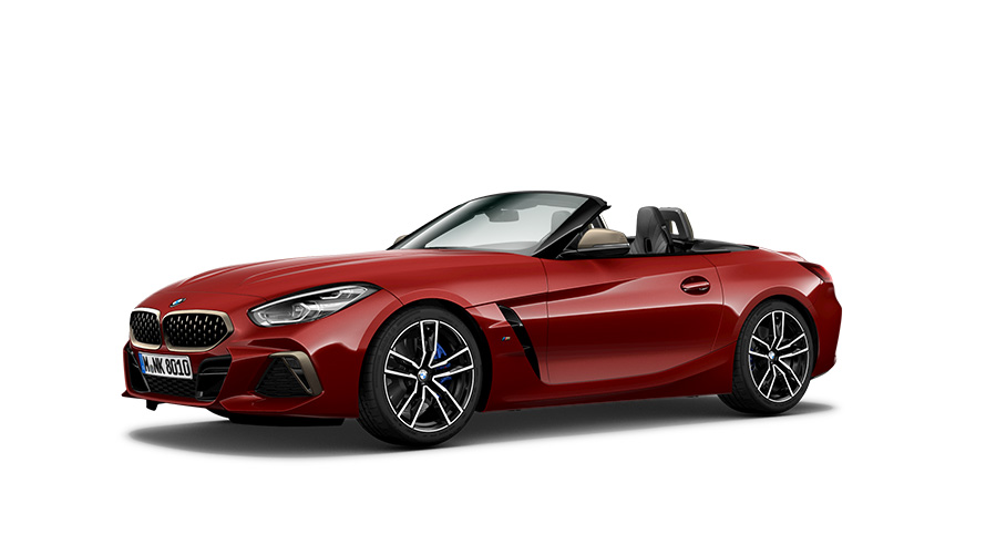 BMW Z4 M40i Roadster, G29, 2018, trīs ceturtdaļu sānskats BMW Z4 M40i Roadster, G29, 2018, trīs ceturtdaļu sānskats