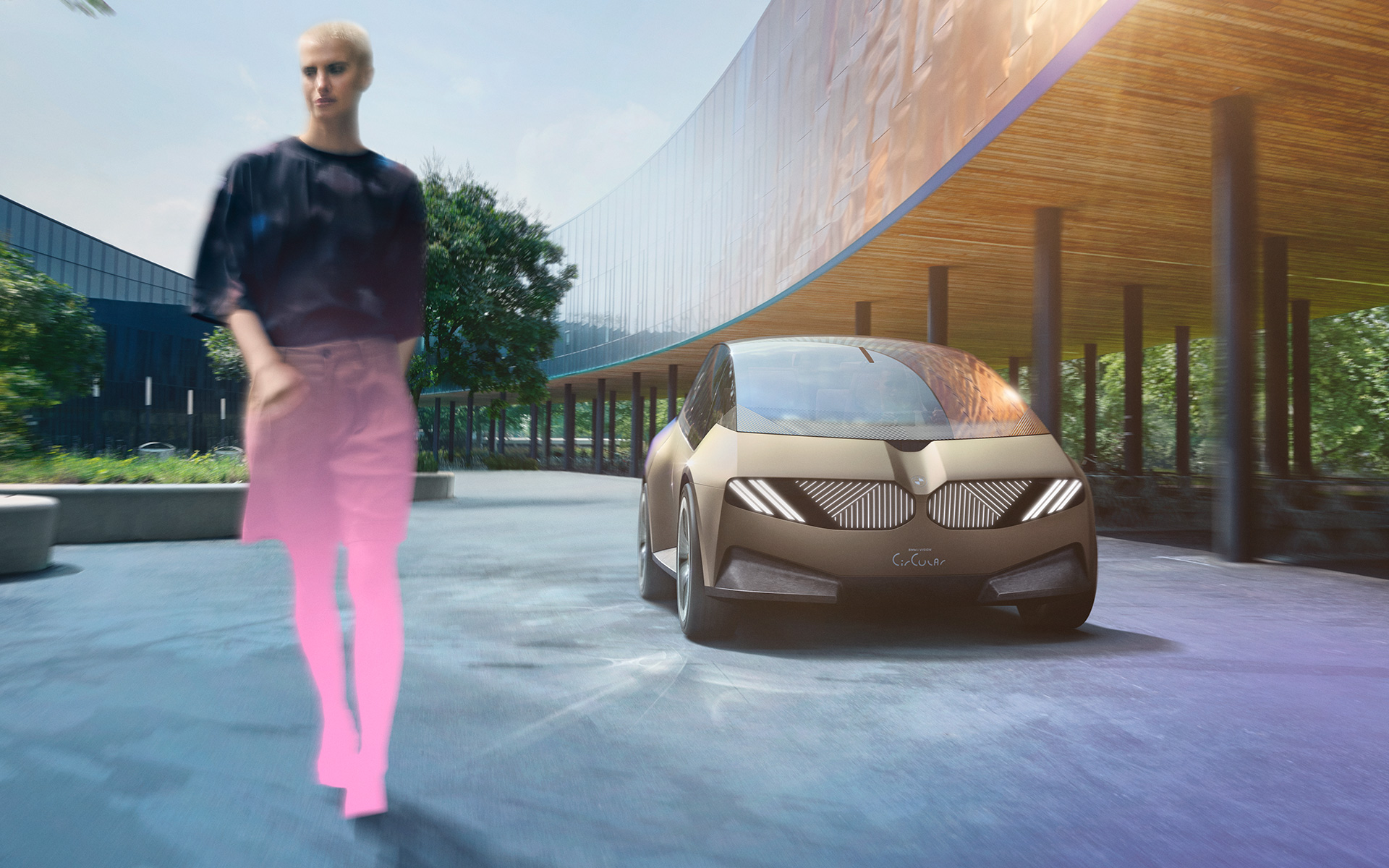BMW i&nbsp;Vision Circular, 2021, redzējuma automobilis, iespaids&nbsp;1