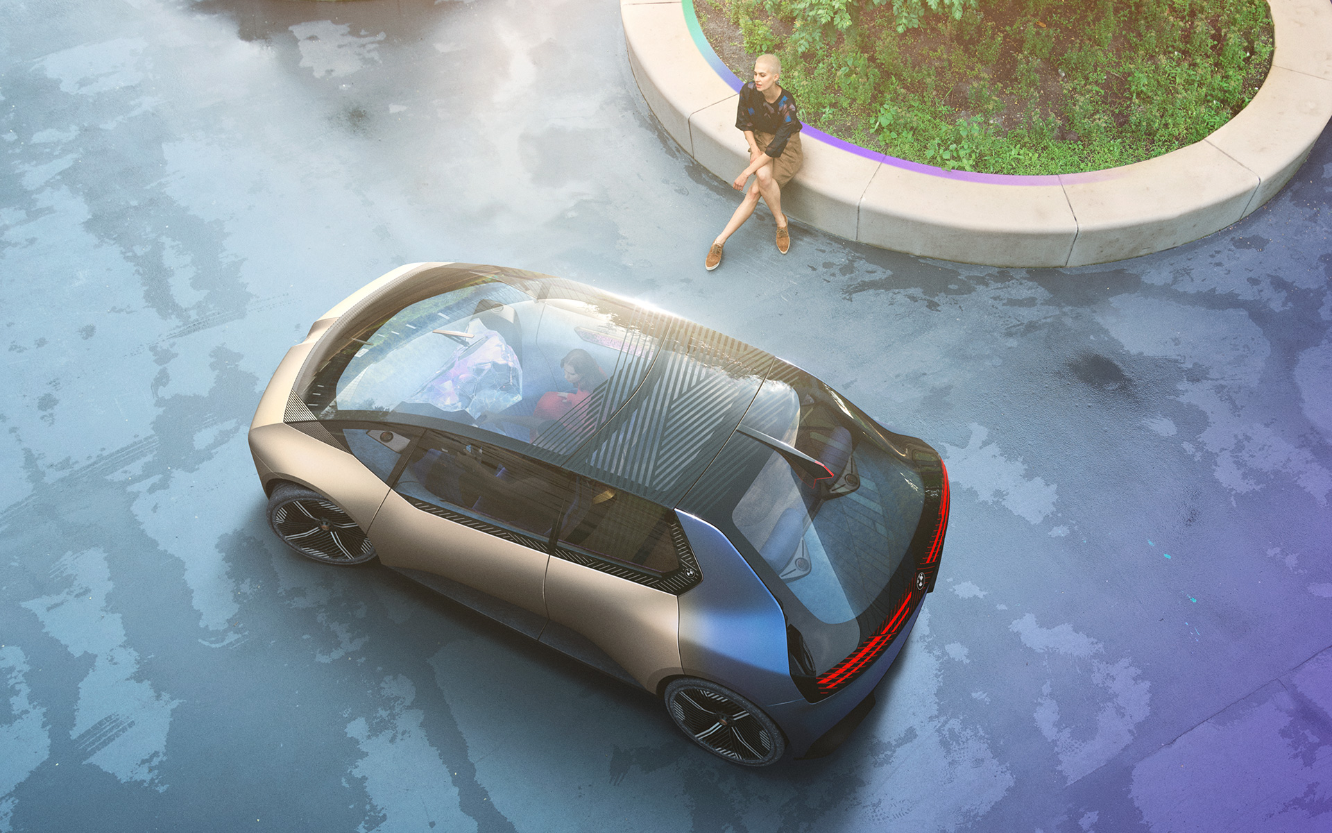 BMW i&nbsp;Vision Circular, 2021, redzējuma automobilis, iespaids&nbsp;2