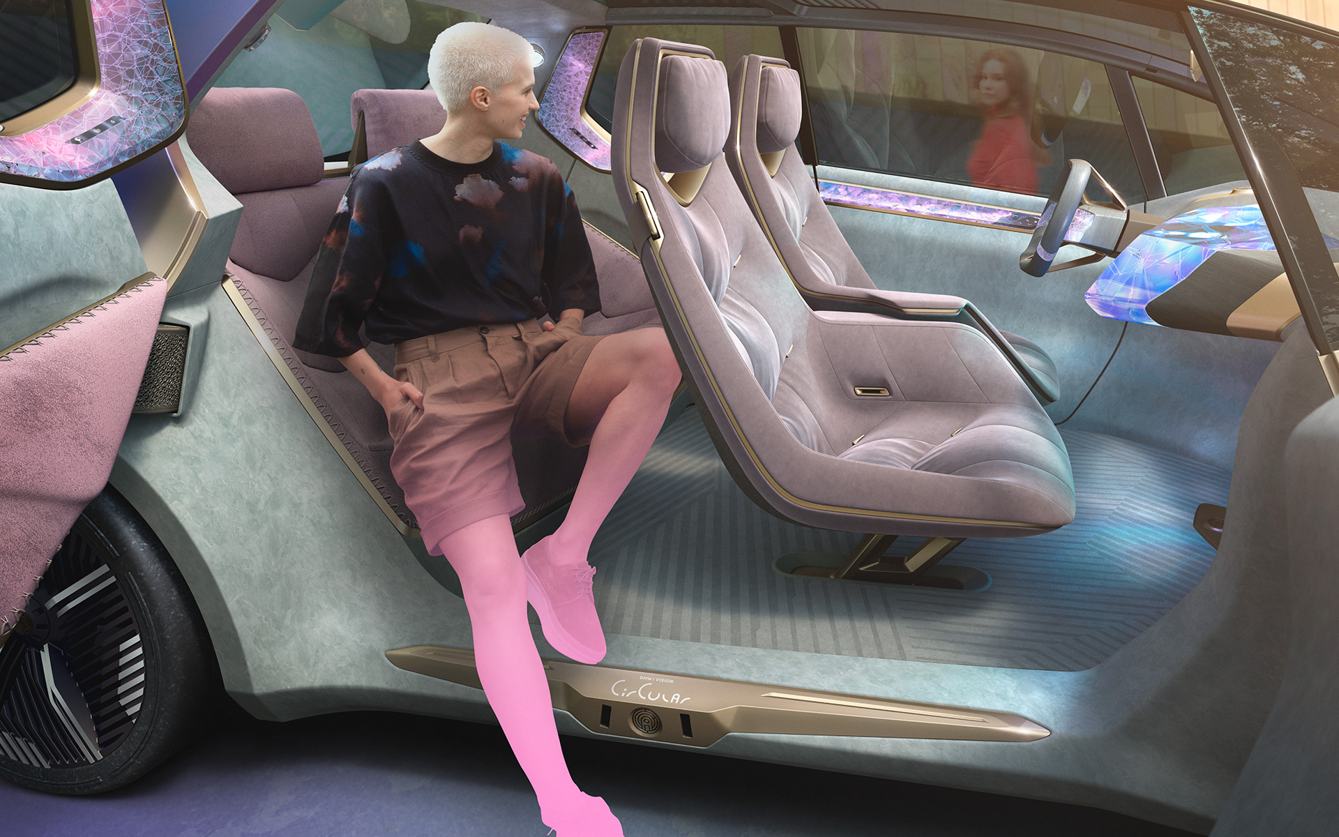 BMW i&nbsp;Vision Circular, 2021, redzējuma automobilis, iespaids&nbsp;3