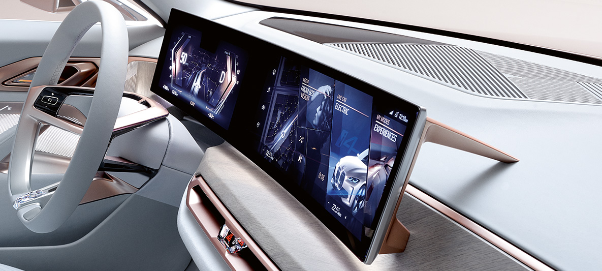 BMW Concept i4 2020 G26, 4. attēls BMW Concept i4 2020 G26, elektroautomobilis, pilnībā elektrisks BMW Gran Coupé, 4. attēls