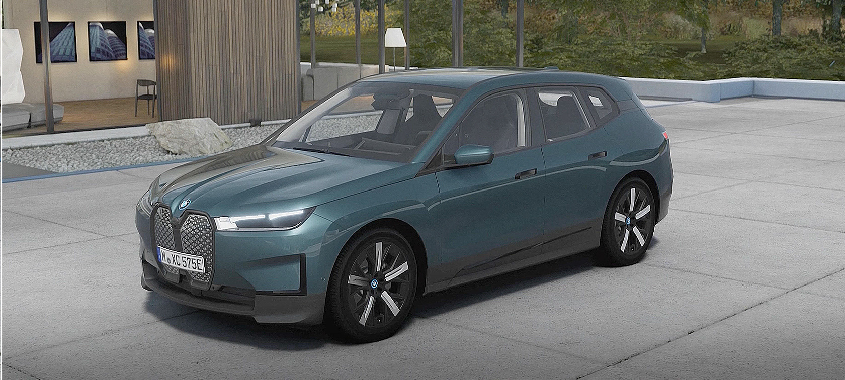 BMW iX animācija, BMW ilgtspēja BMW ilgtspēja, BMW iX animācija