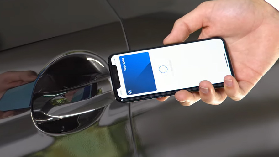 BMW digitālā atslēga, video BMW digitālā atslēga, video