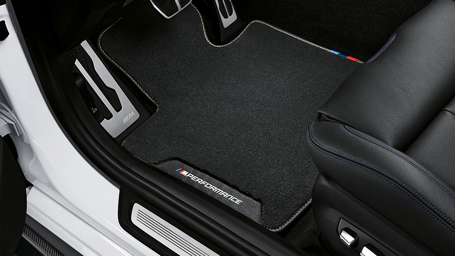 M Performance paklājiņi BMW rudens-ziemas piederumi, M Performance grīdas paklājiņi