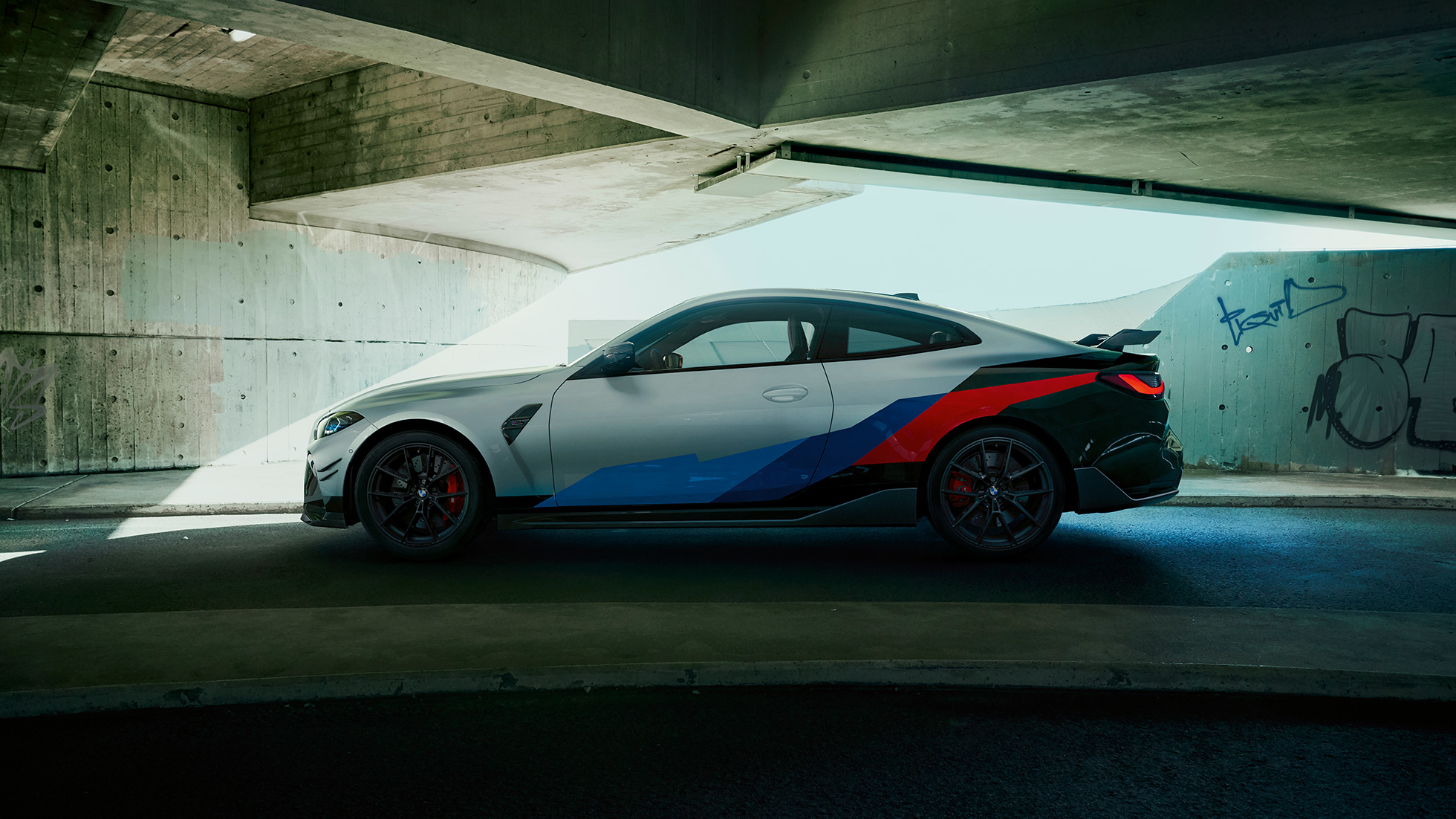 BMW M4, G82, sānskats BMW M Performance Parts, BMW M4, G82, sānskats
