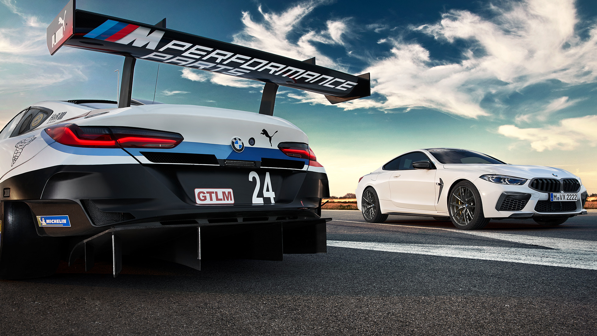 BMW M Performance detaļas, BMW M8 GTE, F92 BMW M Performance detaļas, BMW autosports, BMW M8 GTE, F92