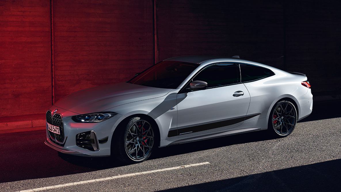 BMW M Performance detaļas, BMW 4. sērijas Coupé, G22 BMW M Performance detaļas, BMW 4. sērijas Coupé, G22, sānskats