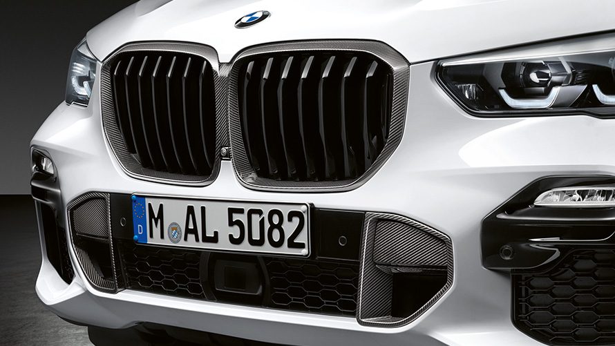 M Performance oglekļa šķiedras elipsveida režģis BMW M Performance detaļas, M Performance oglekļa šķiedras elipsveida režģis